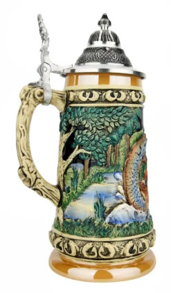 Fishing Beer Stein 8 Fishing Beer Stein -Luxury Cup Store Fishing Beer Stein KT1730BZ LS SM 34096.1685047890