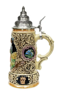 Four Seasons Series Fall Beer Stein 5 Four Seasons Series Fall Beer Stein -Luxury Cup Store Four Seasons Series Fall Beer Stein K3903 RS SM 16490.1447627444