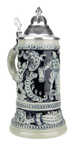 Friedolin | Drunken Student Beer Stein Cobalt -Luxury Cup Store Friedolin Drunken Student Beer Stein Cobalt KT1341EZ A SM 92298.1490912668