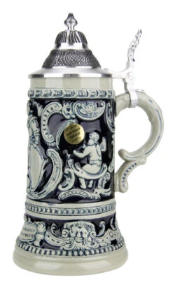 Friedolin | Drunken Student Beer Stein Cobalt -Luxury Cup Store Friedolin Drunken Student Beer Stein Cobalt KT1341EZ RS SM 65469.1490912668