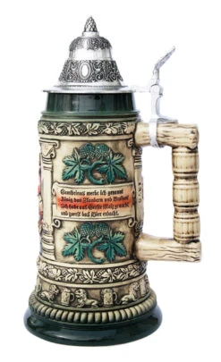 Gambrinus The Beer King Stein Hand Painted -Luxury Cup Store Gambrinus The Beer King Stein Hand Painted KT1375RUZ RS SM 76393.1401397071