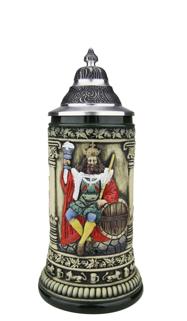 Gambrinus The Beer King Stein Rustic | 0.3 Liter