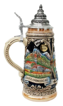 Garmisch, Linderhof, Oberammergau Beer Stein -Luxury Cup Store Garmisch Linderhof Oberammergau Beer Stein K303GL LS SM 68627.1401397118