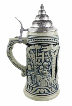 German Beer Purity Law 500 Year Anniversary Beer Stein Cobalt -Luxury Cup Store German Beer Purity Law 500 Year Anniversary Beer Stein Cobalt K519SG LS SM 06564.1458853108