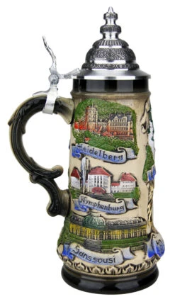 German Castles Beer Stein -Luxury Cup Store German Castles Beer Stein ZB1934906 LS SM 90093.1516845902