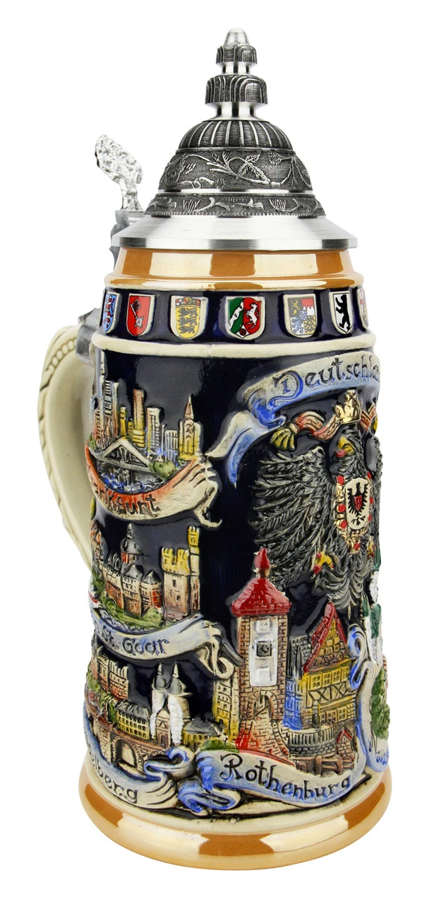 German Cities Beer Stein 2 German Cities Beer Stein - Image 2