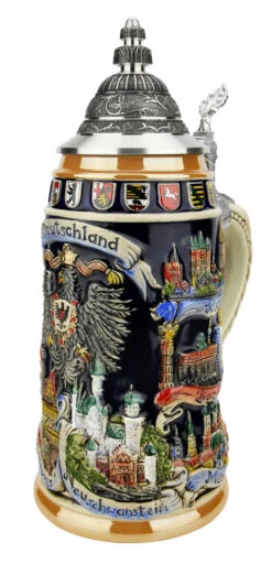 German Cities Beer Stein 11 German Cities Beer Stein -Luxury Cup Store German Cities Beer Stein ZB1941996 RA SM 25201.1618348370