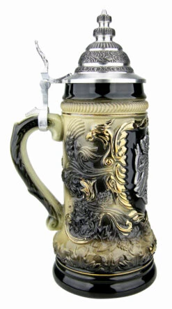 German Eagle Beer Stein -Luxury Cup Store German Eagle Beer Stein ZB1423606N LS SM 28450.1511040011