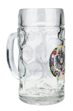 Luxury Cup Store -Luxury Cup Store German Eagle and Crests Dimpled Oktoberfest Glass Beer Mug 0.5 Liter GS2105DL A SM 36565.1550679492