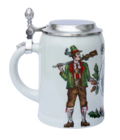 Zimmermann German Hunter Porcelain Beer Stein -Luxury Cup Store German Hunter Porcelain Beer Stein Z9981 LS SM 29296.1425240817
