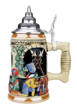 Medieval German Knights Beer Stein -Luxury Cup Store German Knights Beer Stein K725K RS SM 14513.1511888305
