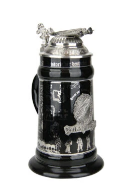 German Paratrooper History Beer Stein 6 German Paratrooper History Beer Stein -Luxury Cup Store German Paratrooper Beer Stein MC6308 A 10937.1491337148