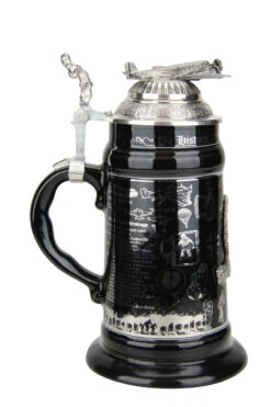 German Paratrooper History Beer Stein 8 German Paratrooper History Beer Stein -Luxury Cup Store German Paratrooper Beer Stein MC6308 LS 54437.1491337148