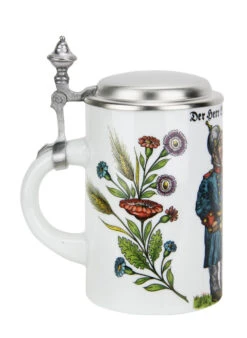 Zimmermann Purity Law Porcelain Beer Stein -Luxury Cup Store German Purity Law Porcelain Beer Stein 0.5 Liter Z159 LS SM 58968.1461685652