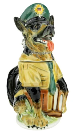 German Shepherd Police Dog Beer Stein
