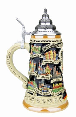 German Traveler Beer Stein | 0.4 Liter -Luxury Cup Store German Traveler Beer Stein 0.4 Liter K609 4 LS SM 31324.1532554386