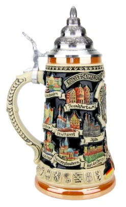 German Traveler Beer Stein -Luxury Cup Store German Traveler Beer Stein K609 LS SM 24581.1490044766