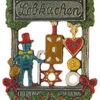 Gingerbread Stand German Pewter Christmas Ornament