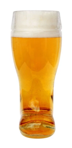 Glass Beer Boot 1 Liter -Luxury Cup Store Glass Beer Boot 1 Liter BK79PL FNT SM 03373.1424813934