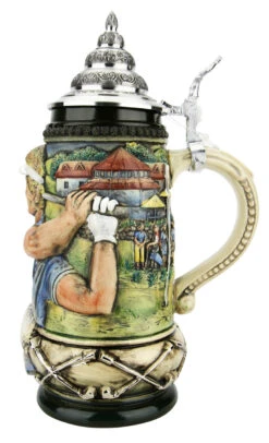 Golfer German Beer Stein -Luxury Cup Store Golfer German Beer Stein K393RZGO RS SM 25910.1653414492