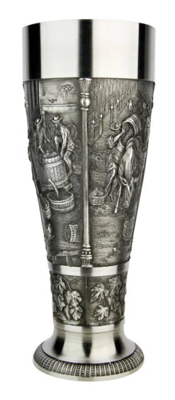 Grape Harvest Pewter Wheat Beer Tulip -Luxury Cup Store Grape Harvest Pewter Wheat Beer Tulip AS60059 4 SM 87828.1611519662