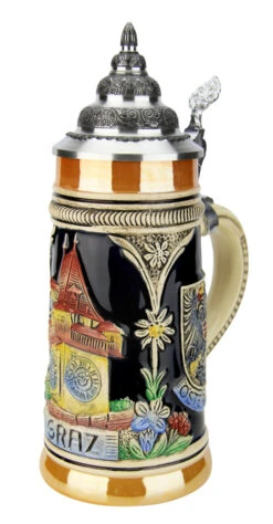 Graz Austria Beer Stein 9 Graz Austria Beer Stein -Luxury Cup Store Graz Austria Beer Stein K300RG RA SM 22127.1591219368