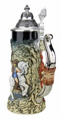 Griffin German Beer Stein -Luxury Cup Store Griffon Beer Stein KT4001BZ Back SM 10106.1495579860