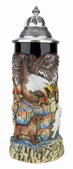 Griffin German Beer Stein -Luxury Cup Store Griffon Beer Stein KT4001BZ FNT SM 37604.1495579860