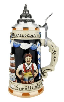 Gruss Von Oktoberfest Prosit Beer Stein 8 Gruss Von Oktoberfest Prosit Beer Stein -Luxury Cup Store Gruss von Oktoberfest Prosit Beer Stein K009BL RS SM 25006.1618339254
