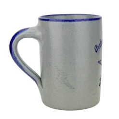 Guten Morgen | Good Morning Rooster Salt Glaze Coffee Cup -Luxury Cup Store Guten Morgen Good Morning Rooster Coffee Cup GM2040025 LS SM 48978.1586895402