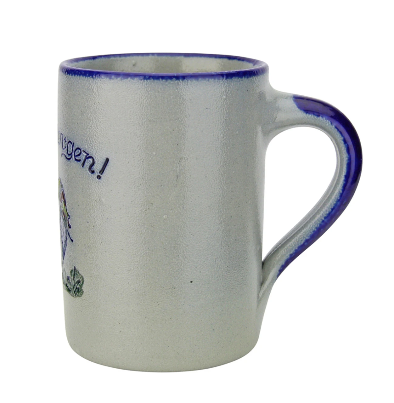 Guten Morgen | Good Morning Rooster Salt Glaze Coffee Cup - Image 2