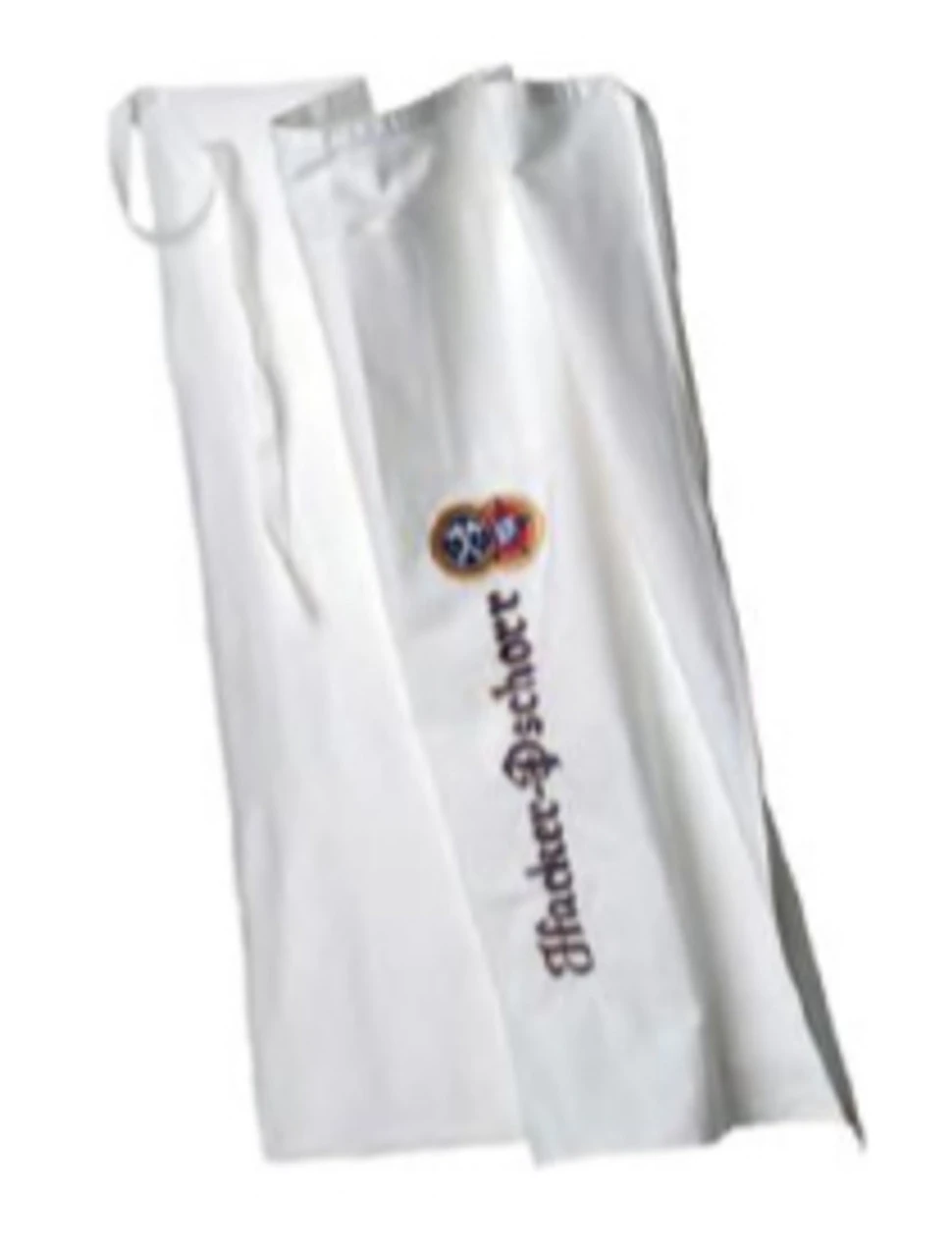 Hacker Pschorr White Long Server Apron 1 Hacker Pschorr White Long Server Apron