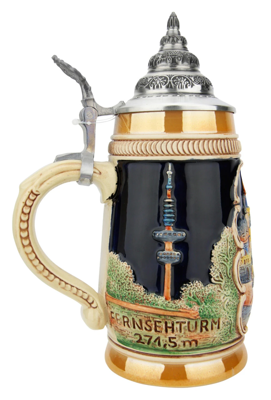 Hamburg German Beer Stein 2 Hamburg German Beer Stein - Image 2