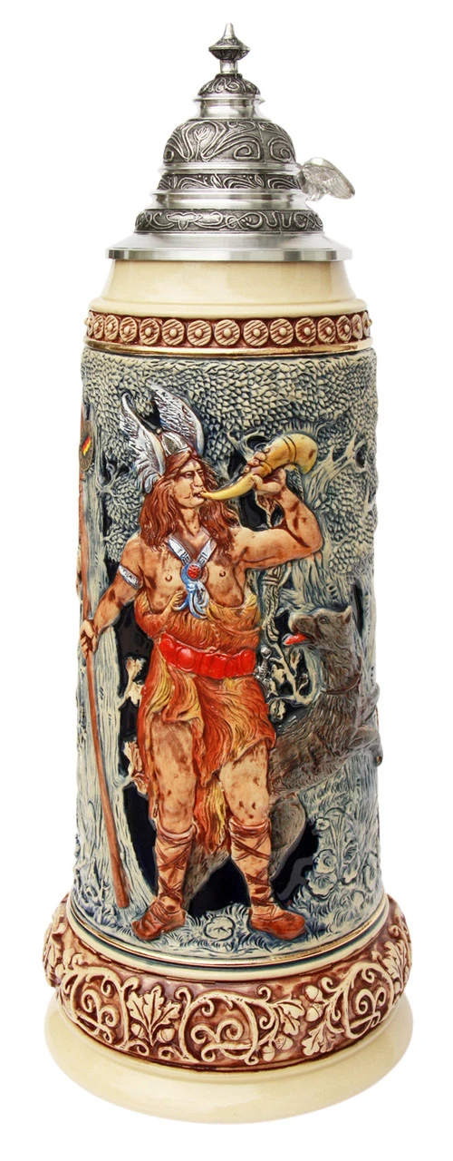 King Limitaet 2014 | Hermann The German Handpainted Beer Stein