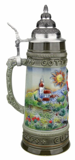 Hiker Beer Stein | 1 Liter -Luxury Cup Store Hiker Beer Stein 1 Liter K3016SG LS SM 97560.1527121172