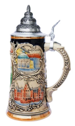 Historical Wiesbaden Beer Stein -Luxury Cup Store Historical Wiesbaden Beer Stein K303HW RS SM 90988.1398609357