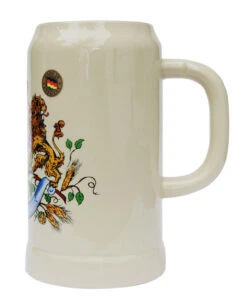 Hofbrauhaus 1 Liter Stoneware Beer Mug -Luxury Cup Store Hofbrauhaus 1 Liter Stoneware Beer Mug KHB1000059 RS SM 13499.1416684470
