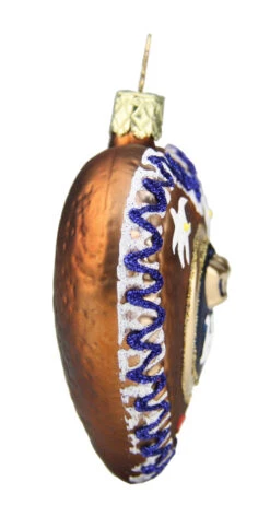 Hofbrauhaus HB Gingerbread Heart Glass Ornament -Luxury Cup Store Hofbrauhaus HB Gingerbread Heart Glass Ornament GSHB2105 Side SM 12251.1544039783