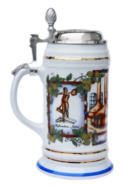 Hofbrauhaus HB Porcelain Beer Stein 3rd Edition -Luxury Cup Store Hofbrauhaus HB Porcelain Beer Stein 3rd Edition MC1000070 LS SM 45889.1425241105