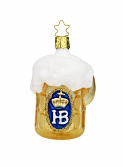 Hofbrauhaus Masskrug Oktoberfest Mug Glass Ornament
