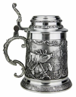 Hunter Pewter Beer Stein -Luxury Cup Store Hunter Pewter Beer Stein AS12351 LS SM 09588.1511128213