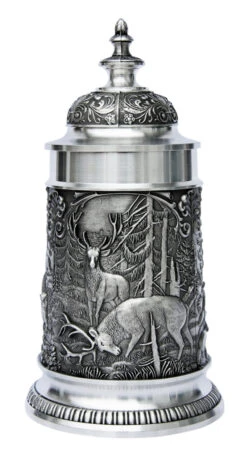 Hunters Pewter Beer Stein -Luxury Cup Store Hunters Pewter Beer Stein DN8675SZ FNT SM 24695.1398609429