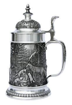 Hunters Pewter Beer Stein -Luxury Cup Store Hunters Pewter Beer Stein DN8675SZ RS SM 10178.1398609429