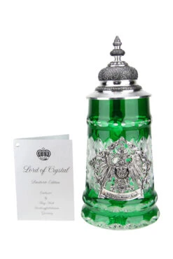 Lord Of Crystal Deutschland Beer Stein Green -Luxury Cup Store IMG 4639 97490.1490134811