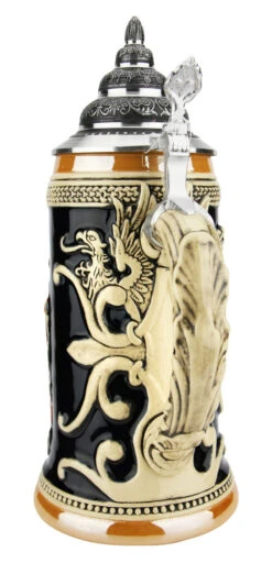 Iceland Coat Of Arms Beer Stein 9 Iceland Coat Of Arms Beer Stein -Luxury Cup Store Iceland Coat of Arms Beer Stein K1012IS Back SM 38968.1619040433