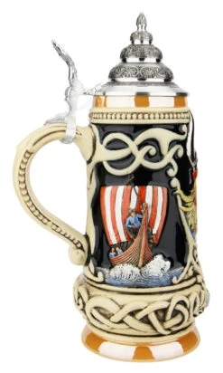 Iceland Viking Beer Stein -Luxury Cup Store Iceland Viking Beer Stein K303VIC LS SM 39633.1623270618