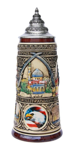 Iraqi Freedom Commemorative Beer Stein