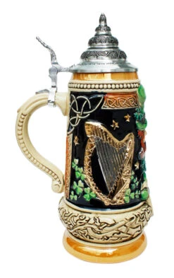 Ireland Beer Stein -Luxury Cup Store Ireland Irish Leprechaun Beer Stein K393I LS SM 91563.1401397445