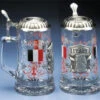 Italy Glass Beer Stein