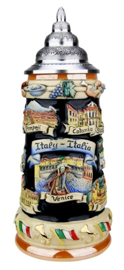 Italy Panorama Beer Stein